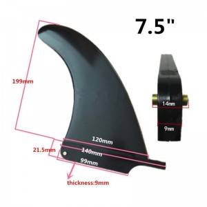 7.5 Inch Longboard Fin Surfboard Accessories Single fin