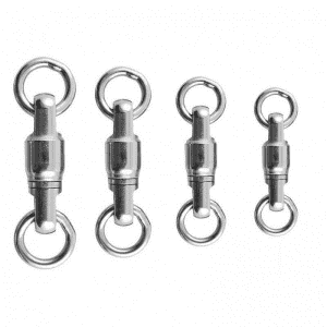 High Quality Stainless Steel Carp Fishing Tackle Accessories Ball Bearing Swivel With Snap