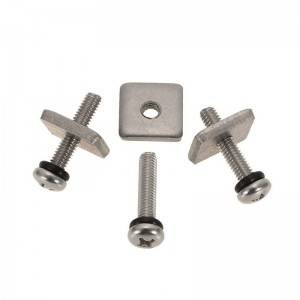 Surf Fin Screw And Plate