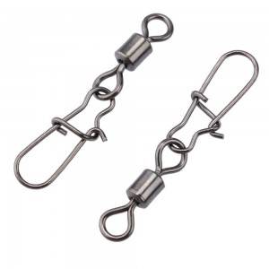 High Quality Fishing Swivel Rolling Swivel with Nice Snap