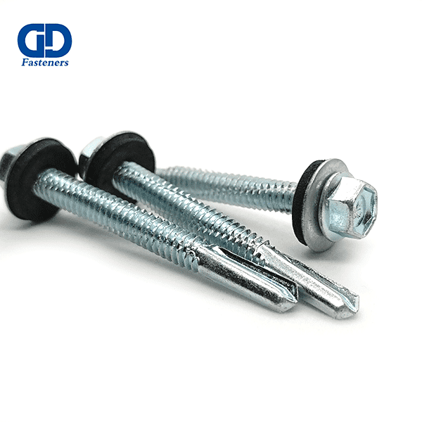Long-drill Hex Washer Head Self Drilling Screw Featured Image