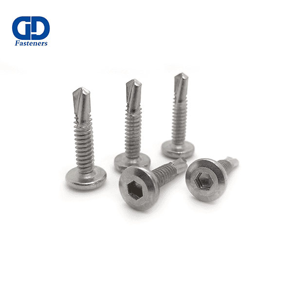 Stainless Steel Hex Socket Self Drilling Screw Featured Image