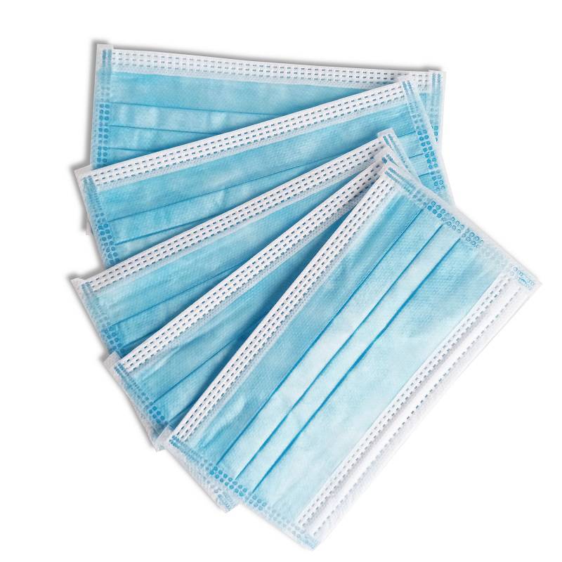 3 ply non-woven disposable filter protective face mask from china Featured Image