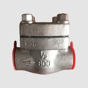 Forged steel BW piston check Valve CVC-0800-1-2