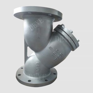 A216WCB 150LBS Y strainer/Filter with flange ends YC-00150-8