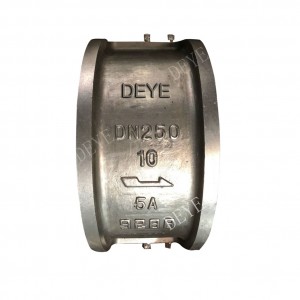 Super duplex stainless steel dual plate check Valve (CV-10-01DS)