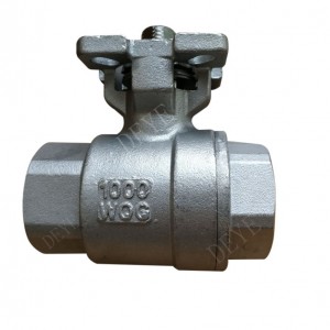 heavy type ss 1000WOG ball valve with thread NPT  (BV-01N-TS)