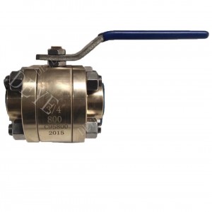 Forged bronze ball valve BRZ-BV-3-4-W