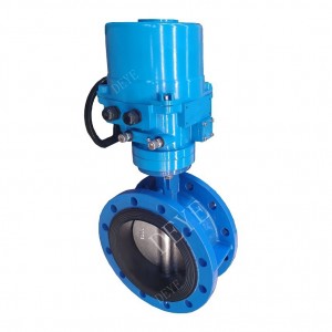 concentric flanged Butterfly Valves for water project BFV-1012