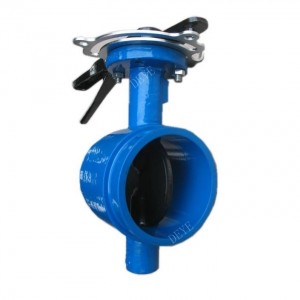 groove ends CI Butterfly Valves with 150PSI  (BFV-1009)