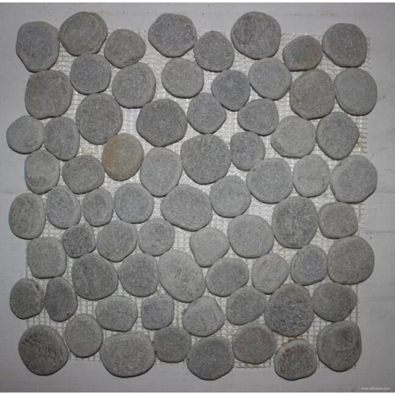 30.5×30.5cm Quarzite Natural Stone Pebble Mosaic Tiles Featured Image