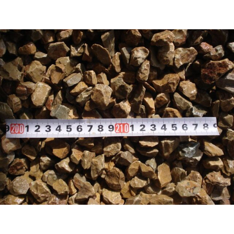Cheap Yellow Gravel Pebble Stone for Garden 10-30mm