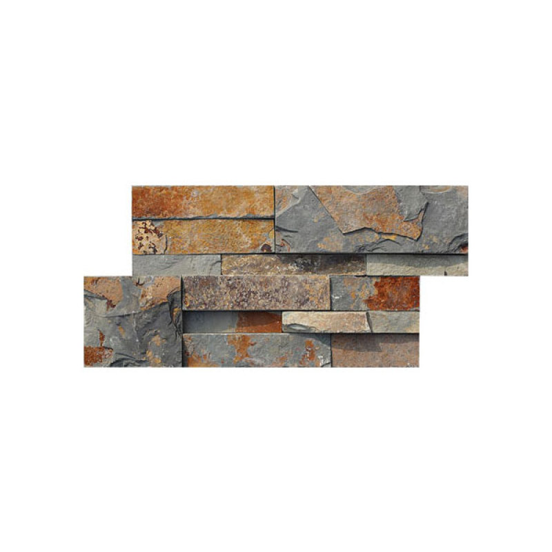 18×35cm rusty decoration wall stone panel