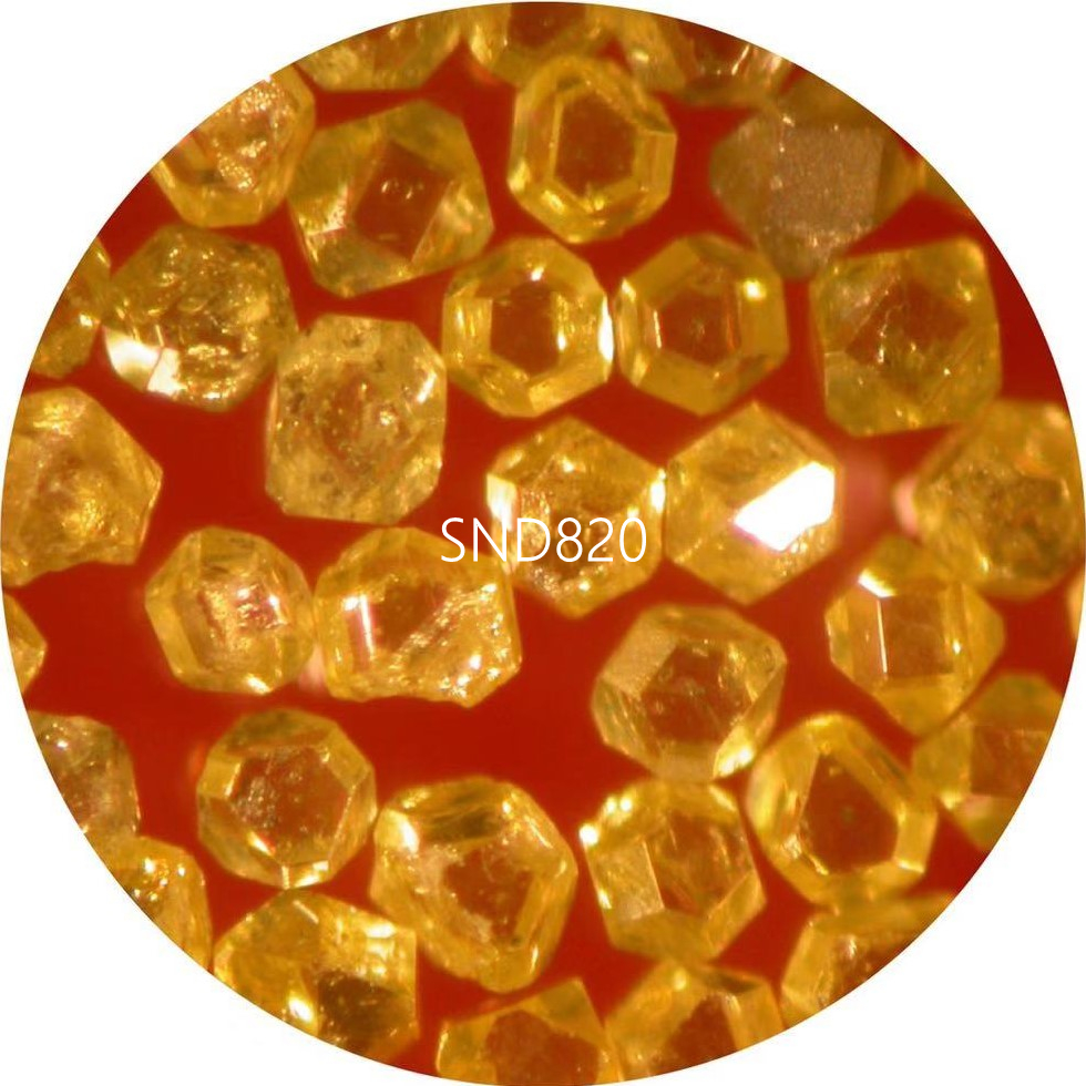 SND820 Low Toughness Synthetic Diamond Powder With High Efficiency