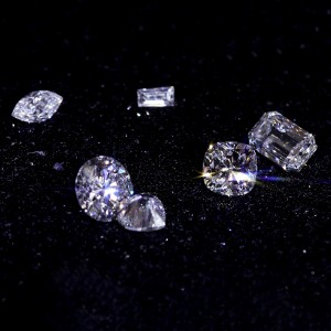 Brilliant Cut Synthetic Diamond DEF VS2 1carat Lab Grown Diamond Price Per Carat