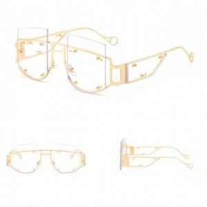 DLL901 Oversized Luxury Unisex Sunglasses