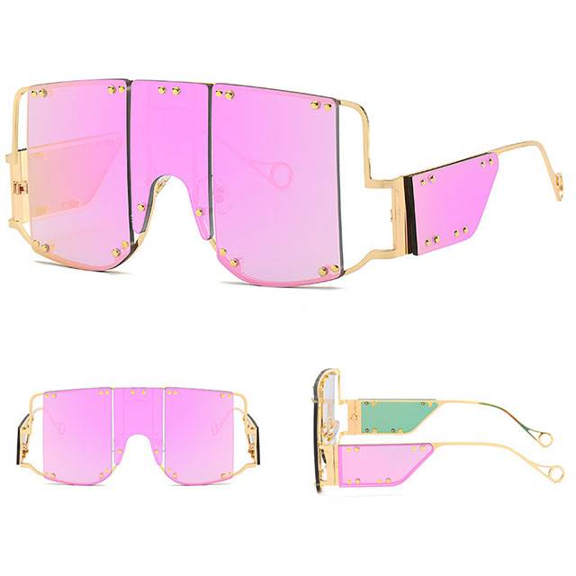 DLL902 Metal Frame Fashion Sunglasses Featured Image