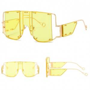 DLL902 Metal Frame Fashion Sunglasses