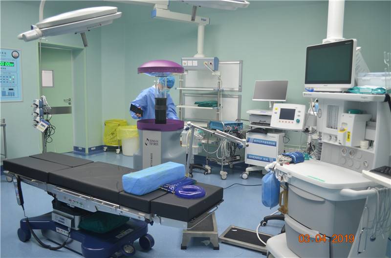 Study on the application of | pulse ultraviolet disinfection robot in isolation ward of hospital