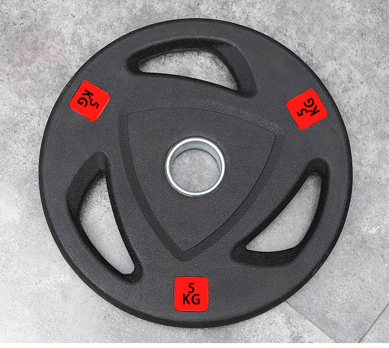U domaćinstvu se koristi gumom obložena izdržljiva kriška utega za dizanje tegova svih veličina