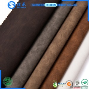 New Products Online Shop China High Quality Printing Yangbuck Surface Water Based PU Leather DMF Free for Shoes