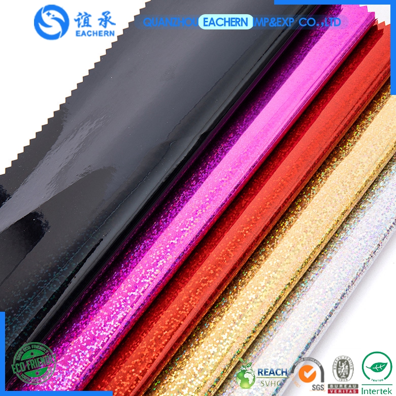 waterproof glitter coating film raindrop artificial leather for making bags Featured Image