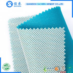 Customized 100%Polyester glitter 3D Sandwich Polyester Air Mesh Fabric