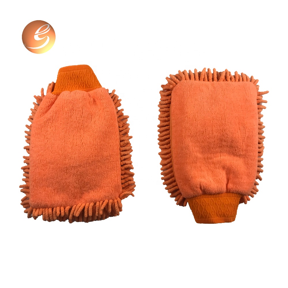 Wholesale Soft Microfiber Chenille Mitt Car Wash Glove