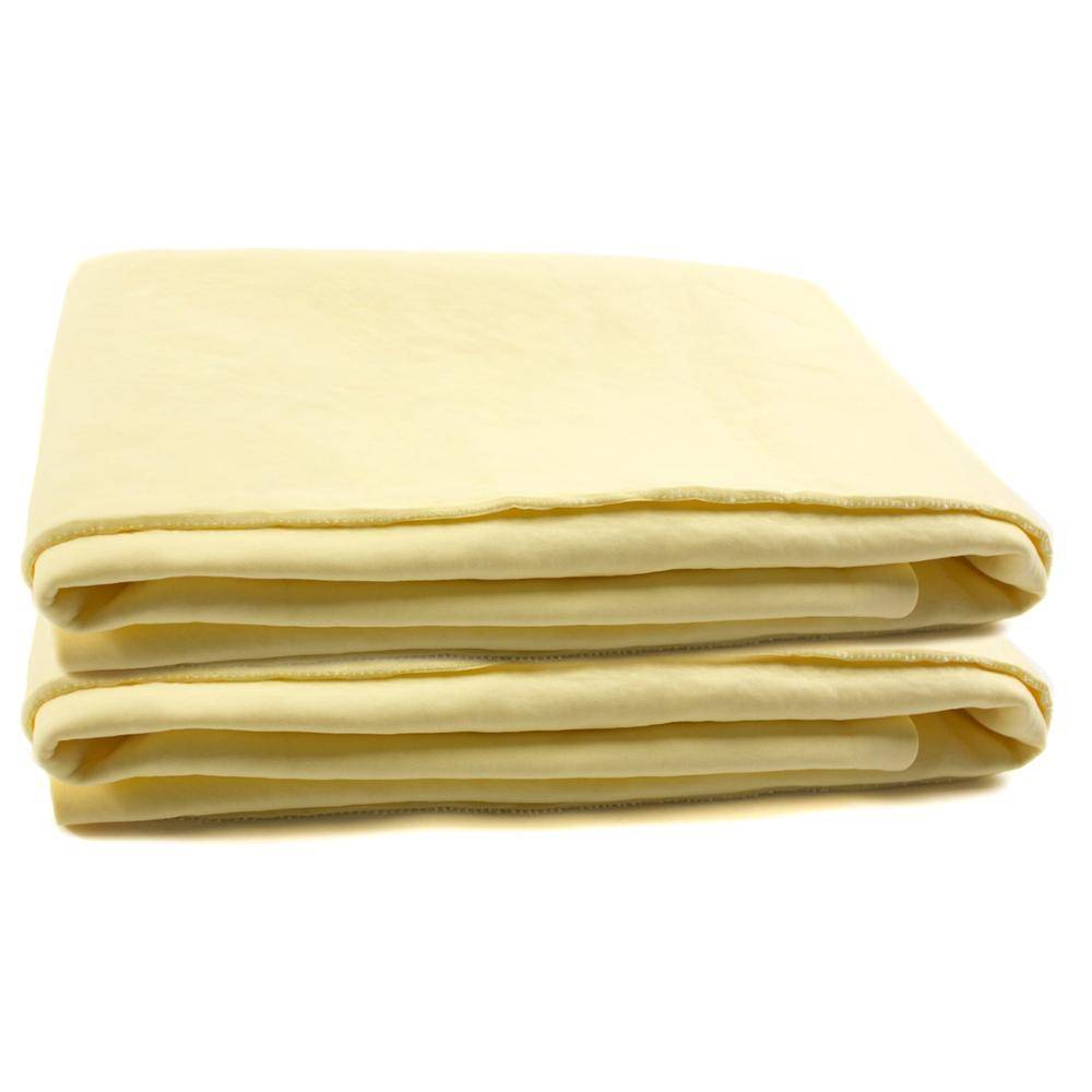 Grade A car shammy edgeless synthetic chamois towels rolls