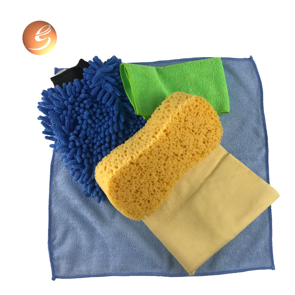 Car wash pad glove mitt microfiber cloth car wash kit