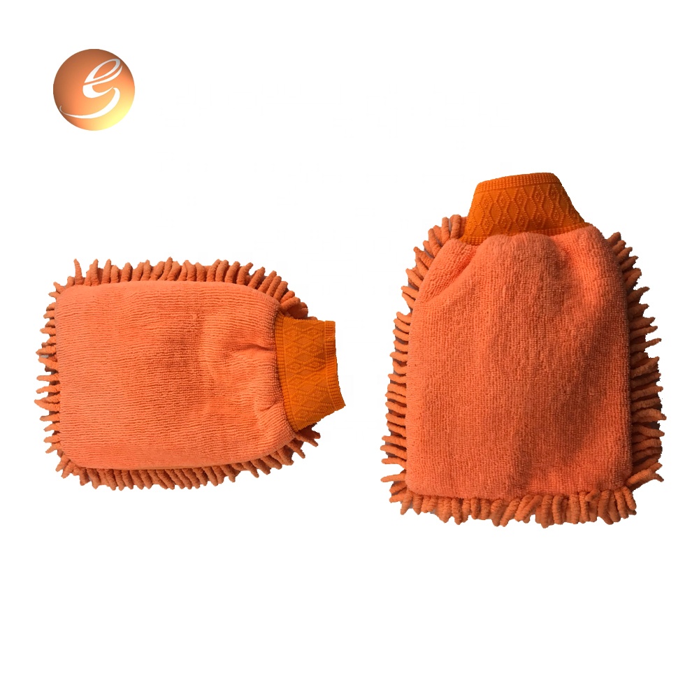 Microfiber Dual Sided Car Wash Mitts Multipurpose Dust Cleaning Brush Professional Car Washing Brush Gloves