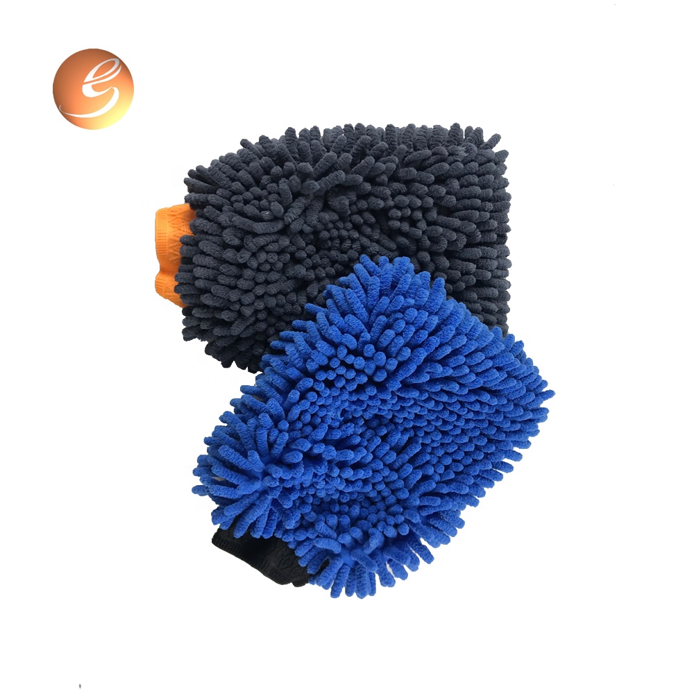 Wholesale car care cleaning do not lose color terry cloth wash mitt