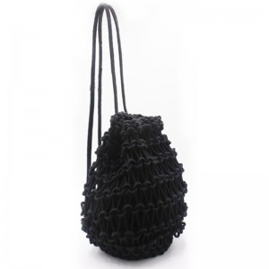 Factory Supply Cotton Rope Tote Bag - Eccochic Design Hand Woven Cotton Rope Backpack – Eccochic