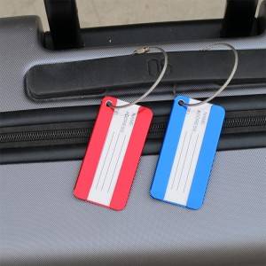 Aluminum Luggage tag