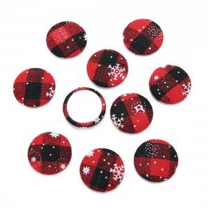 Self cover supply marker ring eyelet mushroom fabric covered shank buttons