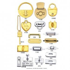 Luxury Metal Hardware Bag Lock