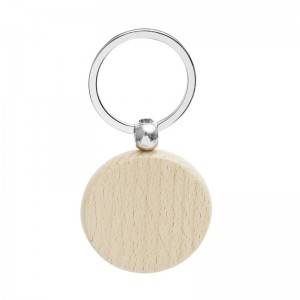 Promotional wooden key ring/wooden keyring/wooden key chain