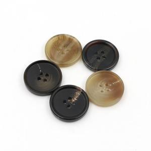 Regular design buttons color customized style broadside plastic clasp for clothing