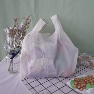Supermarket biodegradable bag