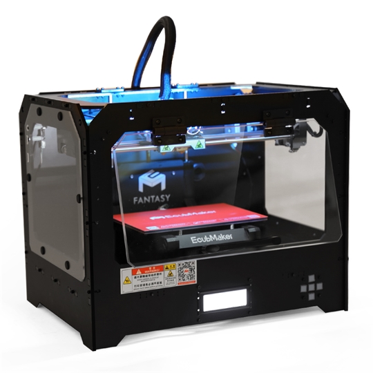 Fantasy II enclosed 3d printer with two extruders Featured Image