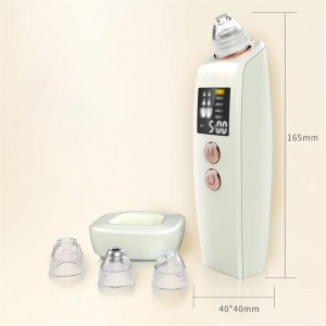 Electric Suction facial Visual Display Wifi Blackhead Remover With Camera
