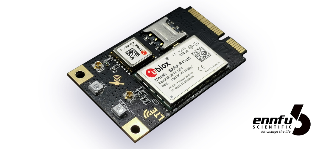 LTE CAT M1 GPS&GNSS PCIE Module