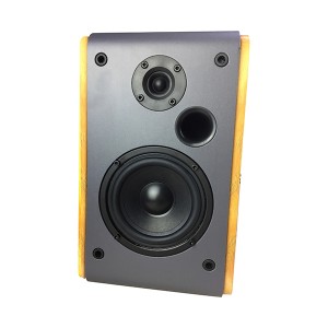 Wooden super bass USB bluetooth 2.0CH stereo audio sound Hi-Fi hifi bookshelf speaker(BT-106)