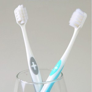ten thousand hair toothbrush are softly designed can not hurt the gums
