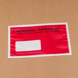 PP Packing List Envelope