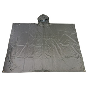 Heavy duty polyester coated PVC rain poncho for sale USD4.5-5