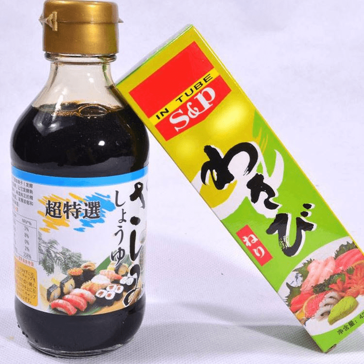 Japanese Sushi Soy Sauce Fish Plastic Bottle Dark Soy Sauce