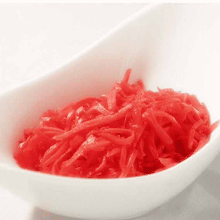 chinese mature new shredded red ginger for export
