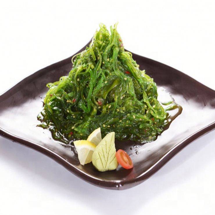 Natural Dried wakame Seaweed for soup in plastic bag