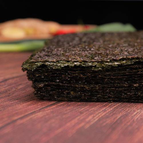 Factory provide high quality green natural hand torn seaweed snack